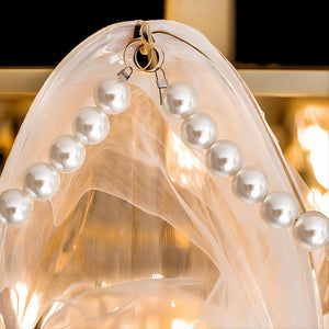 VIOLETTA Linear Chandelier by Lampadom