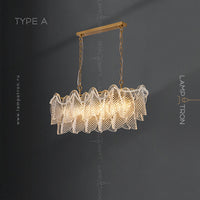 VIOLETTA Linear Chandelier
