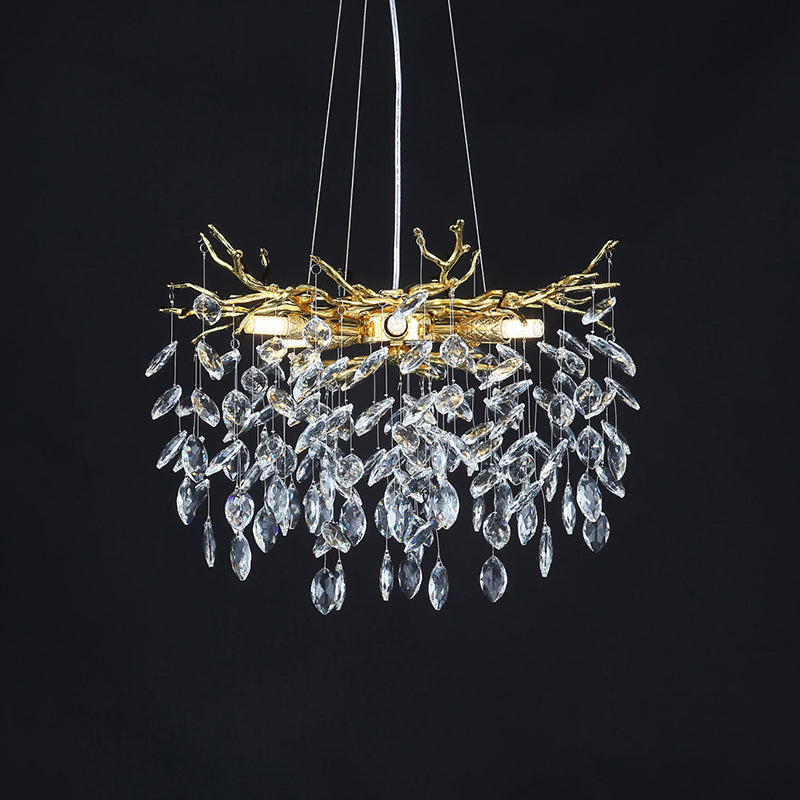 VITUS Chandelier Chandelier in Crystal by Lampadom - installation view