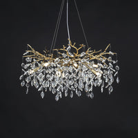 VITUS Chandelier Chandelier in Crystal by Lampadom - installation view