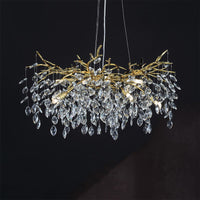 VITUS Chandelier Chandelier in Crystal by Lampadom - installation view