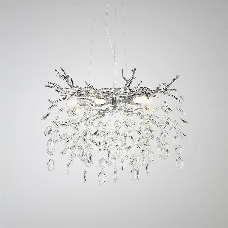 VITUS Chandelier Chandelier in Crystal by Lampadom - installation view