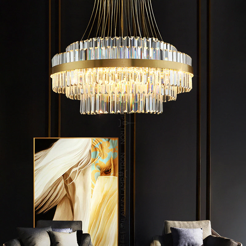 VOYAGE Ring Chandelier by Lampadom - detail view