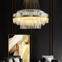 VOYAGE Ring Chandelier by Lampadom - detail view