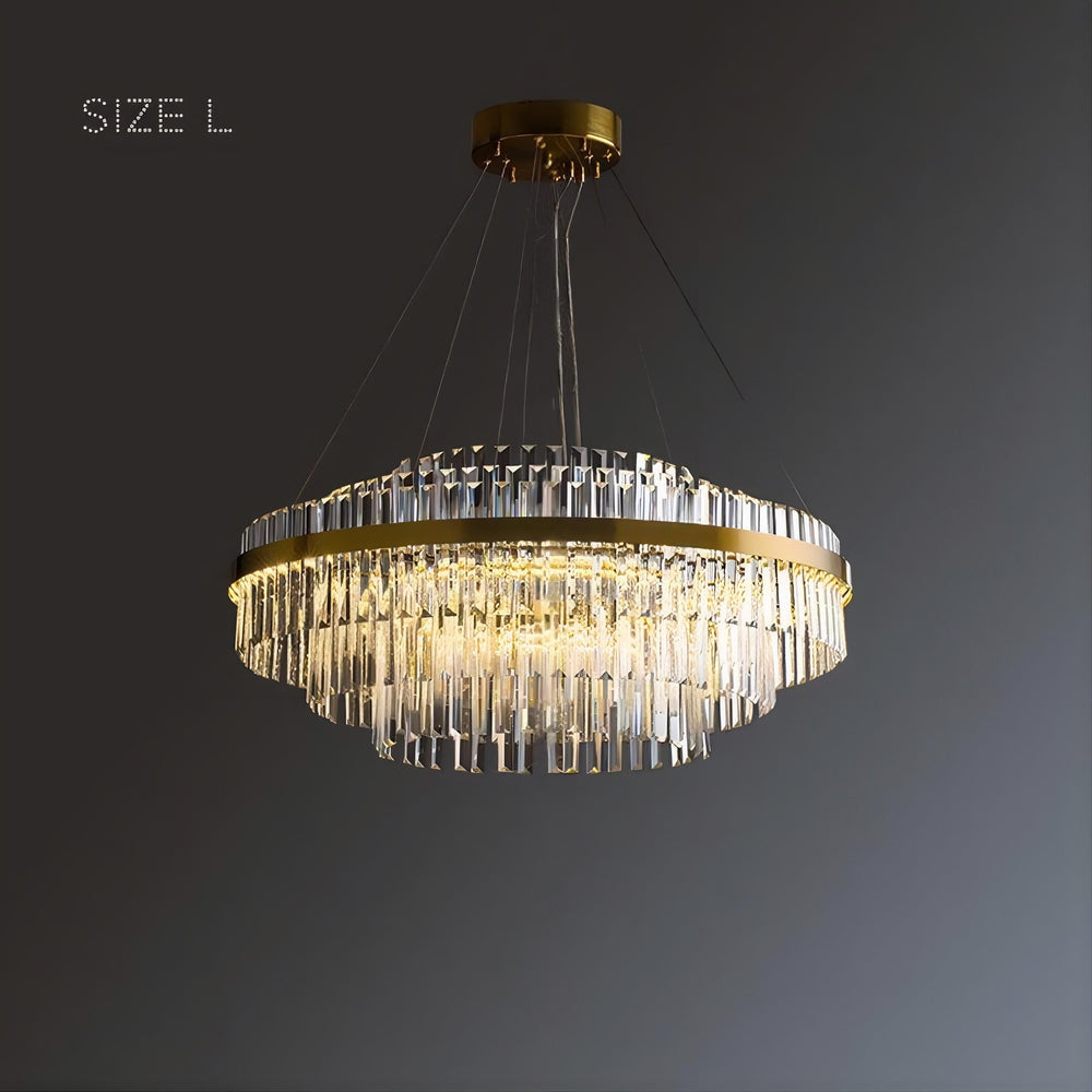 VOYAGE Ring Chandelier by Lampadom - detail view