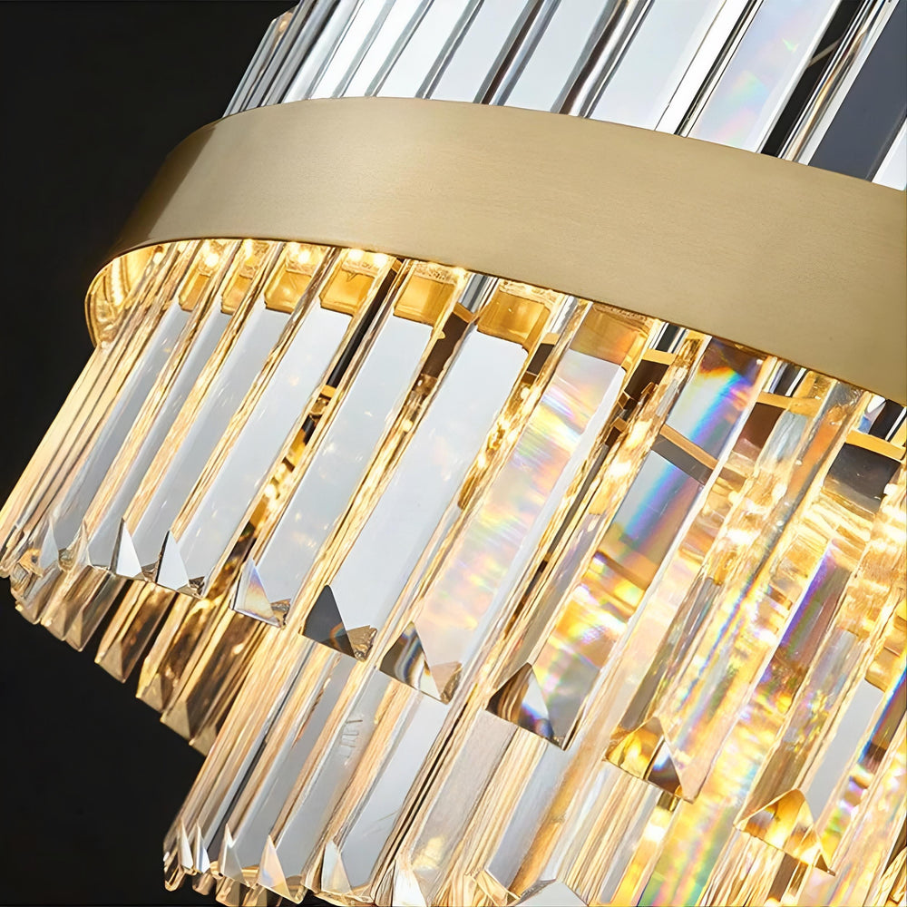 VOYAGE Ring Chandelier by Lampadom - close-up