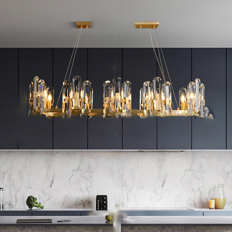 WALLACE Ring Chandelier by Lampadom - ambient shot