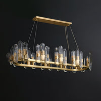 WALLACE Ring Chandelier by Lampadom - side view