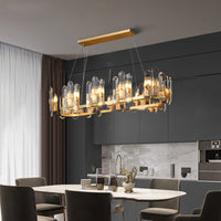 WALLACE Ring Chandelier by Lampadom - top view