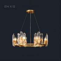 WALLACE Ring Chandelier by Lampadom - top view