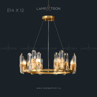 WALLACE Ring Chandelier by Lampadom - close-up