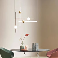 WAND COMBO Pendant by Lampadom - angle view