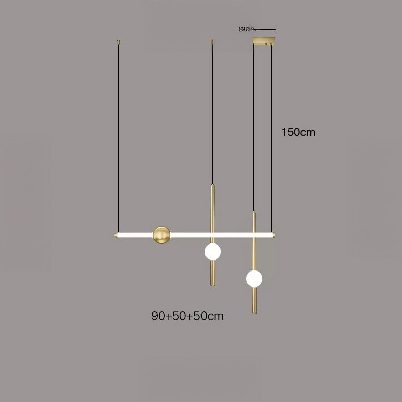 WAND COMBO Pendant by Lampadom - top view
