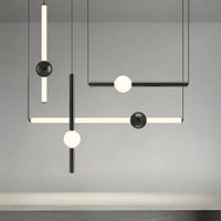 WAND COMBO Pendant by Lampadom - scale reference