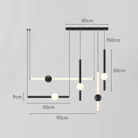 WAND COMBO Pendant by Lampadom - angle view