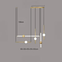 WAND COMBO Pendant by Lampadom - top view