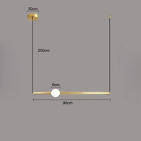 WAND HRZ Pendant by Lampadom - scale reference