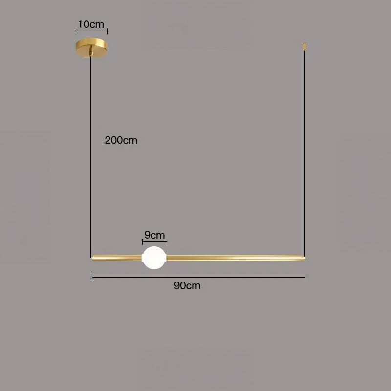 WAND HRZ Pendant by Lampadom - detail view