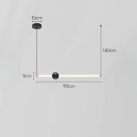 WAND HRZ Pendant by Lampadom - angle view