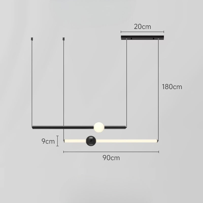 WAND HRZ Pendant by Lampadom - detail view