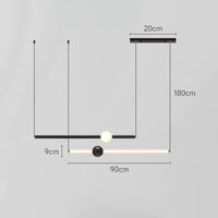 WAND HRZ Pendant by Lampadom - detail view
