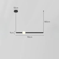 WAND HRZ Pendant by Lampadom - top view