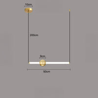 WAND HRZ Pendant by Lampadom - scale reference