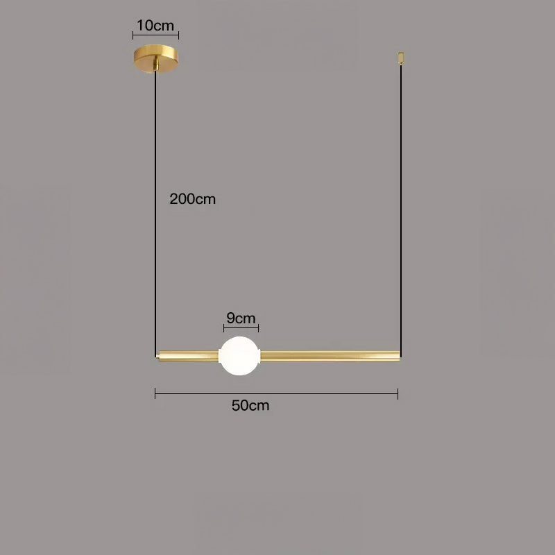 WAND HRZ Pendant by Lampadom - top view
