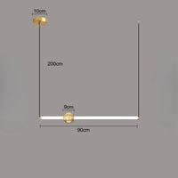 WAND HRZ Pendant by Lampadom - ambient shot