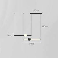 WAND HRZ Pendant by Lampadom - angle view