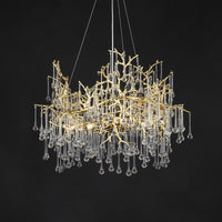 WATERDROPS Chandelier Chandelier in Crystal by Lampadom - view 17
