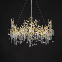 WATERDROPS Chandelier Chandelier in Crystal by Lampadom - view 17