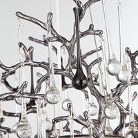 WATERDROPS Chandelier Chandelier in Crystal by Lampadom - view 17