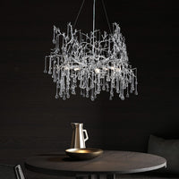 WATERDROPS Chandelier Chandelier in Crystal by Lampadom - view 17