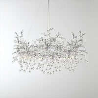 WATERDROPS Chandelier Chandelier in Crystal by Lampadom - view 17