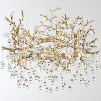 WATERDROPS Chandelier Chandelier in Crystal by Lampadom - view 17