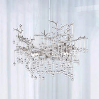 WATERDROPS Chandelier Chandelier in Crystal by Lampadom - view 17