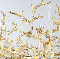 WATERDROPS Chandelier Chandelier in Crystal by Lampadom - view 17