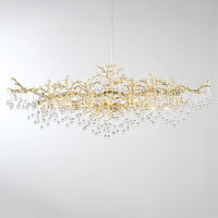WATERDROPS WIDE Chandelier Chandelier in Crystal by Lampadom - view 15
