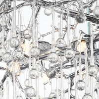 WATERDROPS WIDE Chandelier Chandelier in Crystal by Lampadom - view 15
