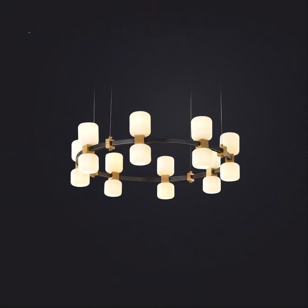 WENDEL Ring Chandelier by Lampadom - ambient shot