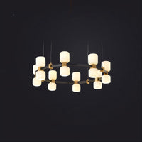 WENDEL Ring Chandelier by Lampadom - ambient shot