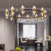 WENDEL Ring Chandelier by Lampadom - ambient shot