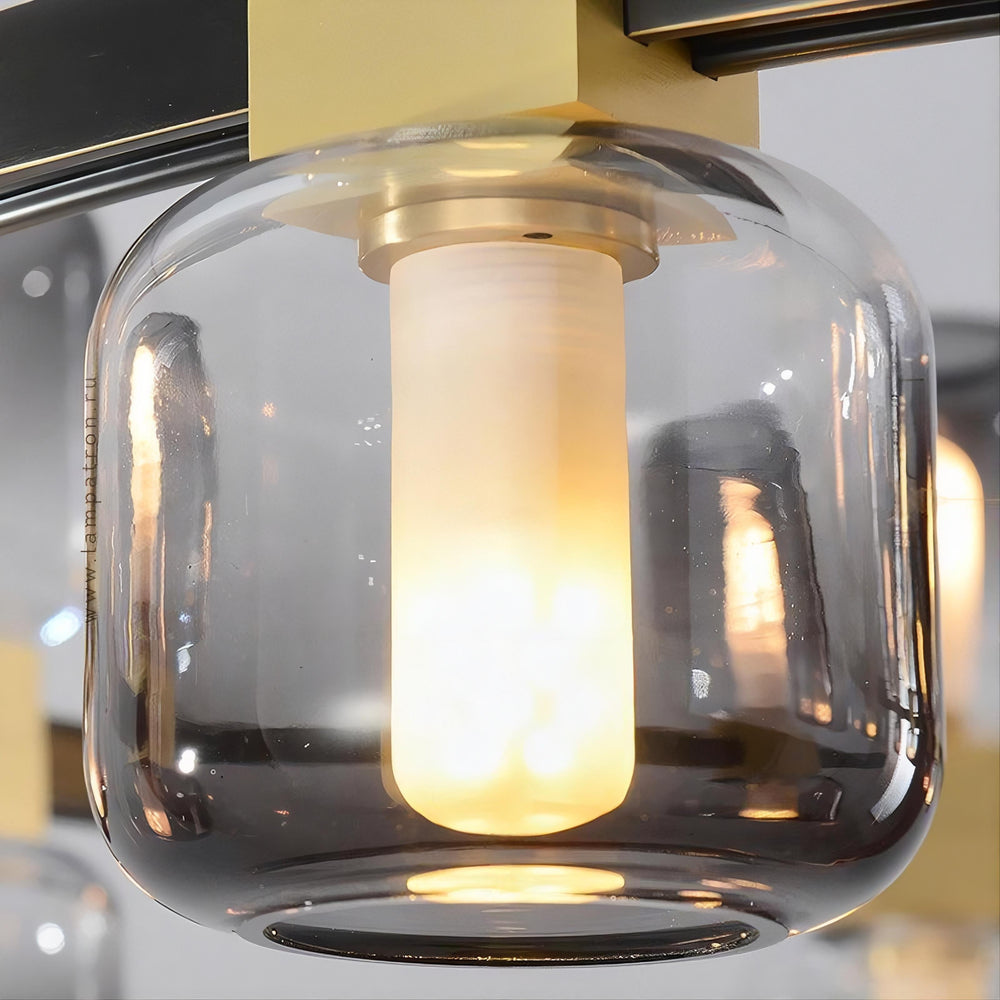 WENDEL Ring Chandelier by Lampadom - close-up
