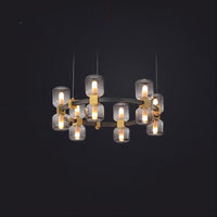 WENDEL Ring Chandelier by Lampadom - scale reference