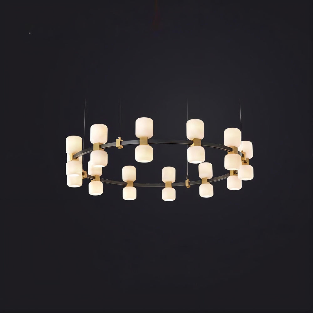 WENDEL Ring Chandelier by Lampadom - close-up