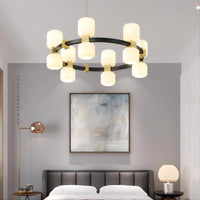 WENDEL Ring Chandelier by Lampadom - top view