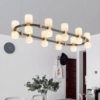 WENDEL Ring Chandelier by Lampadom - close-up