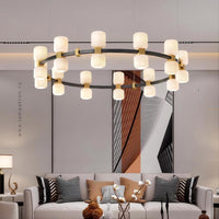 WENDEL Ring Chandelier by Lampadom - detail view