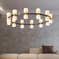 WENDEL Ring Chandelier by Lampadom - ambient shot